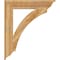 Ekena Millwork Thorton Traditional Rough Sawn Bracket, Western Red Cedar, 6"W x 36"D x 42"H BKT06X36X42THR01RWR - alternate 2